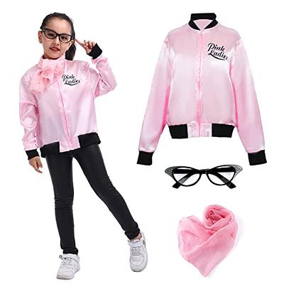 Grease Girls' Pink Ladies Jacket