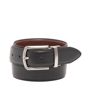 Tommy Hilfiger Stitched-Loop Brown Belt - Macy's