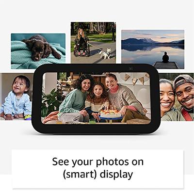 Echo Show 5 (3rd Gen, 2023 release), Smart Display with Deeper Bass  and Clearer Sound, Charcoal B09B2SBHQK - The Home Depot