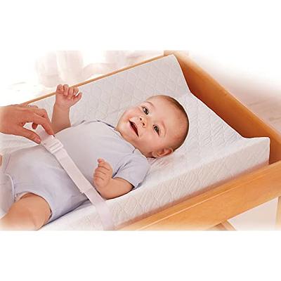 Truwelby Changing Pad, Waterproof Bamboo Cover Contour Diaper