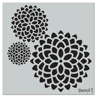 C. H. Hanson 10307 Numeral Stencil Set-3 Number Stencils