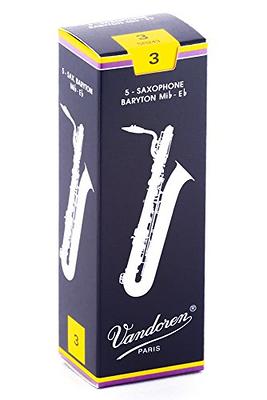 Vandoren Traditional Alto Saxophone Reeds, Flow-pack of 1