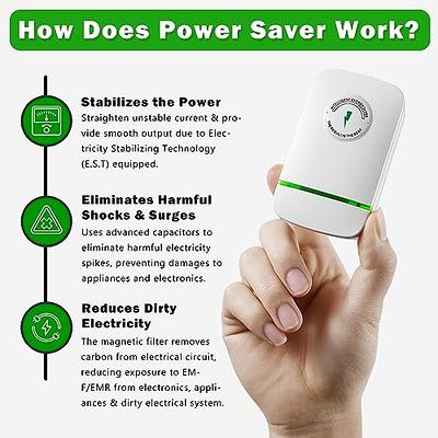 1 Pack Power Saver, Energy Saver Electricity Saving Box Household