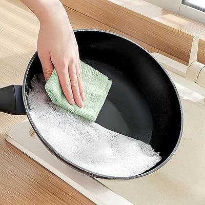 Kitchen Cleaning Dish Cloth Lazy Rag Scouring Pad Oil-free Disposable Dish  Towel Non-woven Fabric Cleaning Rags