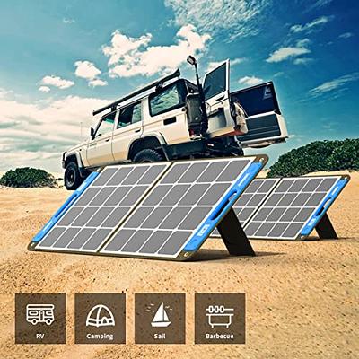  XTAR sp100 100w Portable Solar Panel Solar Power, Foldable Solar  Panel Single Panel Solar Power Panel for Power Station Solar Generator RV  Solar Camping not Included Independent EU4S Charger 