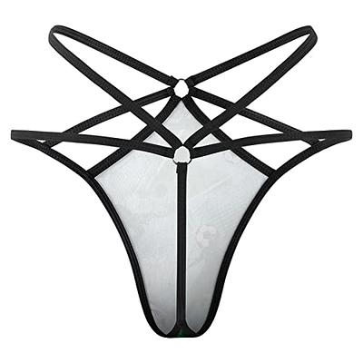 Soccer Football Players Women's G-String Thong Underwear Mesh