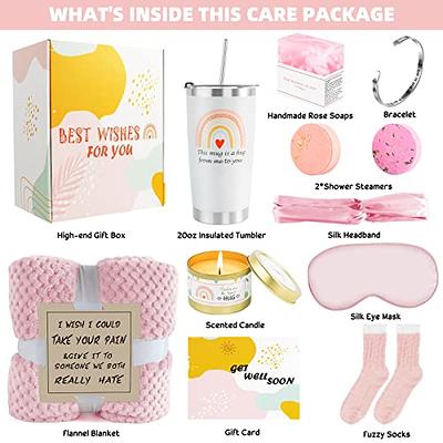 Get Well Soon Gifts for Women, Care Package Self Care Gifts for Women After  Surgery Basket Thinking of you Gifts for Mom Sick Friend w/Relaxing