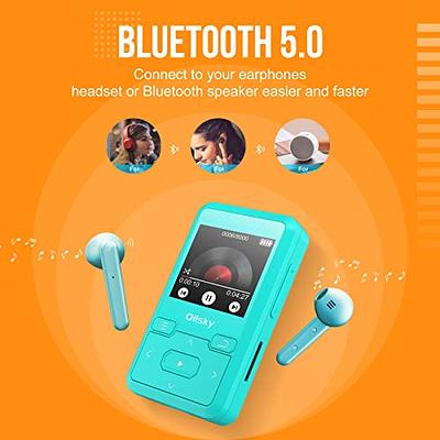  Mp3 Player with Bluetooth 5.0, Music Player Support