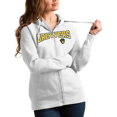 Women's Milwaukee Brewers Fanatics Branded Gold Team Logo