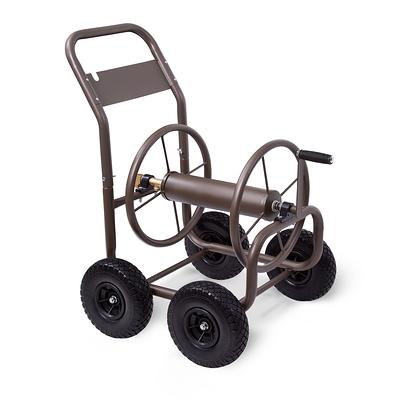 Ames Jackson Swivel Hose Reel Wagon Style 400' Storage