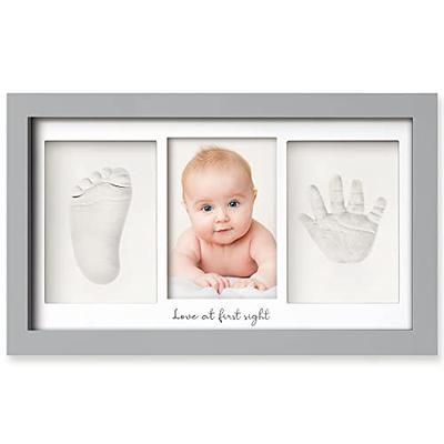 Baby Hand and Footprint Kit - Baby Footprint Kit, Newborn Keepsake Frame, Baby  Handprint Kit, Personalized Baby Gifts, Nursery Decor, Baby Shower Gifts  for Girls Boys (Cloud Gray) - Yahoo Shopping