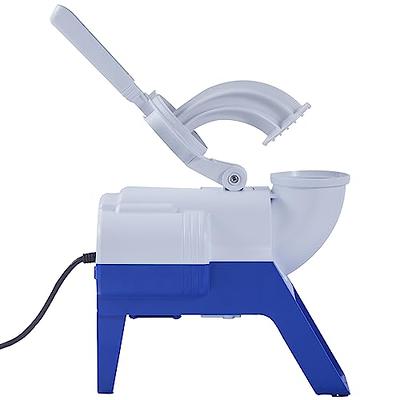 VEVOR Ice Crushers Machine, 176lbs Per Hour Electric Snow Cone Maker with 2  Blades, Shaved Ice Machine with Cover, 220W Ice Shaver Machine for  Margaritas, Home and Commercial Use - Yahoo Shopping