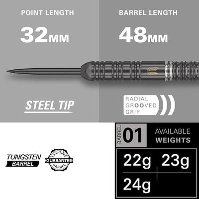 Target Darts Ares 22G Tungsten Steel Tip Darts Set - 6 Pro Grip Shafts - 9  Pro Ultra Flights – Dart Wallet - Dart Counter App Coupon Bundle - Yahoo  Shopping