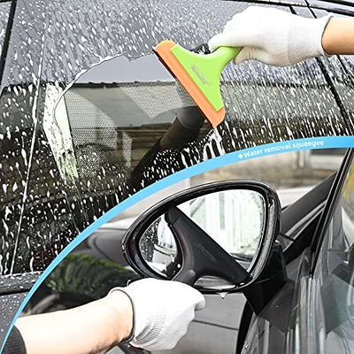 2 Pack Super Flexible Silicone Squeegee, Auto Water , Water Wiper, Shower  Squeegee, For Car Windshield, Window, Mirror, Glass Door