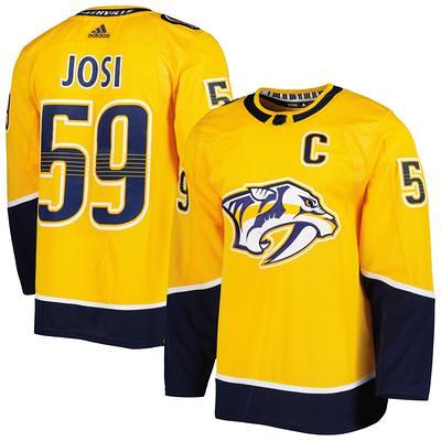 Dick's Sporting Goods NHL Men's Nashville Predators Filip Forsberg #9 Gold  Long Sleeve Player Shirt