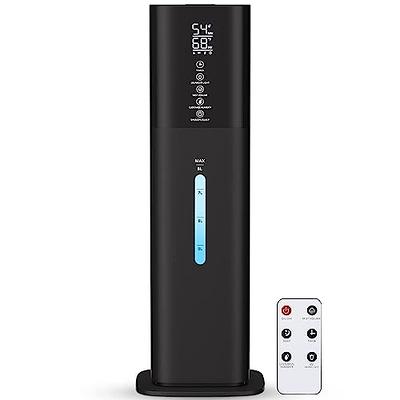 Babymoov Digital Humidifier With Programmable Humidity Control and Timer,  Night Light, and Essential Oil Diffuser
