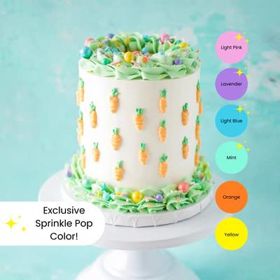 Rainbow Road Sprinkles Mix| Birthday Cake Cupcake Cookie colorful  Sprinkles| Ice Cream Candy Rainbow Sprinkles| Red Orange Yellow Green Blue  Pink