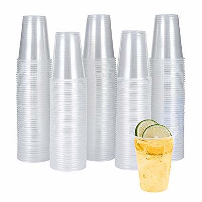 Lilymicky 300 Pack 12oz Clear Plastic Cups,Cold Party Drinking