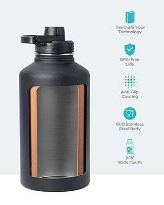  64oz Stainless Steel Water Bottle by HydroJug - Triple