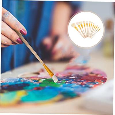 SEWACC 24 Pcs Fluoresent Marker Wool Water Chalk Art Paint Brushes  Professional Paint Brush Gilding Painting Brushes Paint Brushes Oil Painting  Brushes Adhesive Stencils Blade - Yahoo Shopping