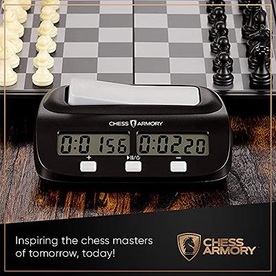 Chess Armory Travel Chess Set and Chess Clock Bundle - Yahoo Shopping