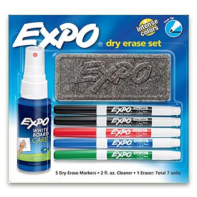 Expo Low Odor Dry Erase Marker, Chisel Tip Markers, Whiteboard Markers, Assorted, 36 Count