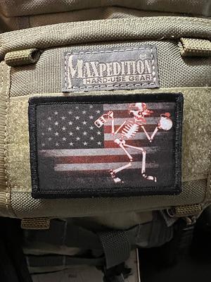 Ronin Samurai Morale Patch. 2x3 Hook and Loop Patch. Made in The USA