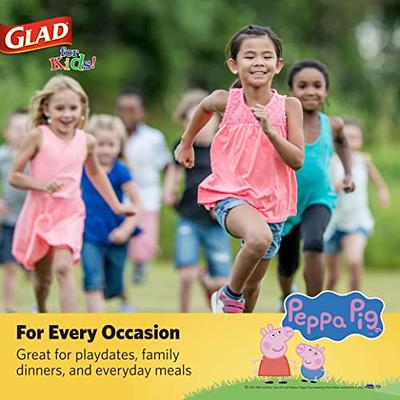 Glad for Kids 7 inch Peppa Pig Friends Paper Plates, 20 Ct