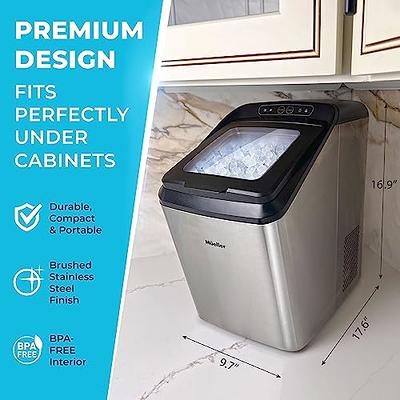 Countertop Ice Maker 6 Mins 9 Bullet Ice, 26.5lbs/24Hrs, Portable Ice Maker  Machine with Self-Cleaning, Bags, Ice Scoop, and Basket, for  Home/Kitchen/Office/Party - Yahoo Shopping