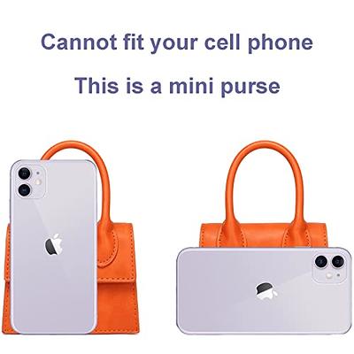 CATMICOO Mini Purses for Women Trendy Mini Bag with Detachable Plastic Chain