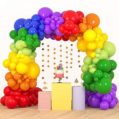 16ft Boho Balloons Garland Kit with Tassels - Boho Rainbow Balloon Arc —  Shimmer & Confetti