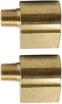 Legines Brass Compression Tube Fitting, Union, 5/8 OD x 5/8 OD, Pack of 2