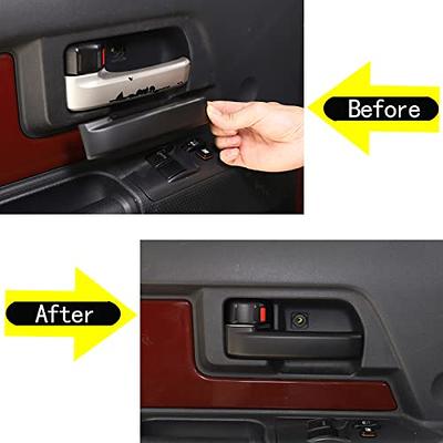 Auto Inner Door Handle Protective Trim Cover Compatible with Toyot