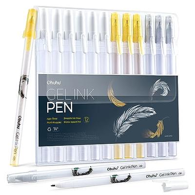 White Gel Pen for Art & Drawing Coloring Illustration