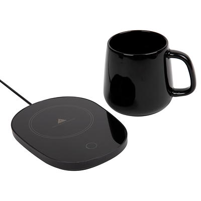 Misby Mug Warmer, Coffee Warmer & Cup Warmer for Desk with 3 Temp Settings,  Auto On/Off Gravity-Induction Smart Coffee Mug Warmer Fast Heating Coffee
