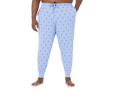 Polo Ralph Lauren Pony Print Pajama Jogger Pants In Cruise Navy