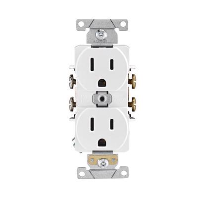 Leviton SmartlockPro 20 amps 125 V Duplex White GFCI Outlet 5-20R 1 pk -  Ace Hardware