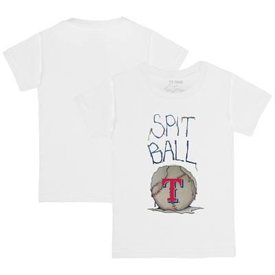 Youth Tiny Turnip White Texas Rangers Spit Ball T-Shirt - Yahoo