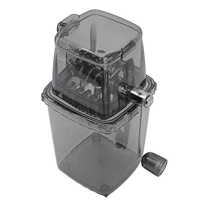 Shaved Ice Machine, Mini Manual Ice Crusher, Portable Ice  Maker Crushed Ice for Kitchen: Ice Crushers