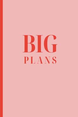 Big Plans, Undated Daily Planner