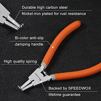 SPEEDWOX Split Ring Pliers for Jewelry Making Tools 5-1/2 Inches Ring  Opening Pliers Jump Ring Opener Split Rings Fishing Keychain Pliers Mini  Precision Fine Pliers Craft Beading Hobby - Yahoo Shopping