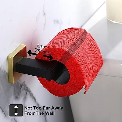 Matte Black Toilet Tissue Holder (Single) - Surface Mounted - 7305-41 