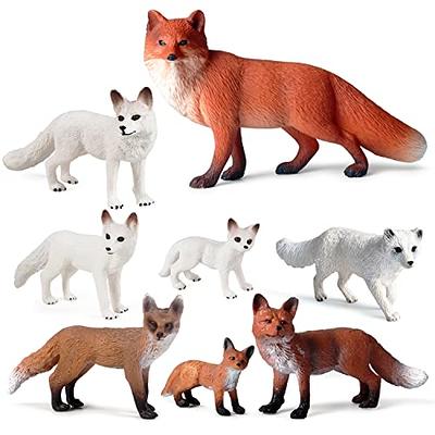 Red fox Cake Topper - jungle Animals themed Animal birthday decor that kids  love - fox Happy birthday party Decorations