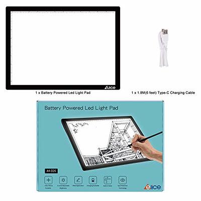 LED Light Pad, ELICE A4 Wireless Battery Powered Light Pad Artcraft Tracing Pad  Light Box Dimmable Brightness Rechargeable Light Board for Artists Drawing  Sketching Animation Stencilling X-ray Viewing - Yahoo Shopping
