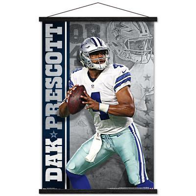 Dak Prescott Dallas Cowboys Framed 11 x 14 Spotlight Photograph -  Facsimile Signature - NFL Player Plaques and Collages