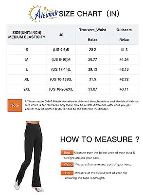  Flared Yoga Pants Bootcut Bootleg Yoga Pants for Women High  Waisted Slimming High Rise Elastic Casual Bell Bottom : Clothing, Shoes &  Jewelry