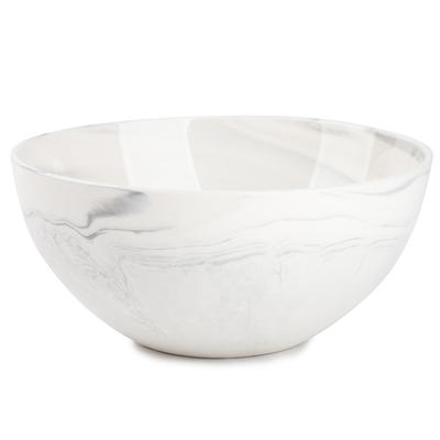 Thyme & Table Dinnerware Black & White Dot Stoneware Round Bowl -  Walmart.com