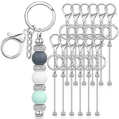 6Pcs Beadable Keychain Bar, Metal Bead Keychain Removable Beadable Keychain  Bars Bulk DIY Keychain Bars Charms, Blanks Keychain Bars Keychain Making  Supplies for Beads Pendant Jewelry Crafts (Silver) - Yahoo Shopping