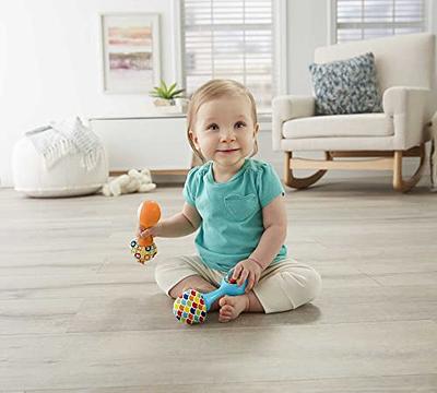 Fisher-Price Baby Newborn Toys Rattle 'n Rock Maracas Set of 2 Soft Musical  Instruments for Babies 3+ Months, Neutral Colors ( Exclusive) - Yahoo  Shopping