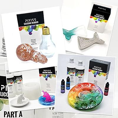 Pixiss Premium Epoxy Resin 2 Gallon Kit - Safe, Bubble-Free Easy for  Beginners